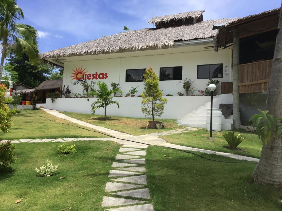 Cuestas Beach Resort And Restaurant Badian Exterior photo